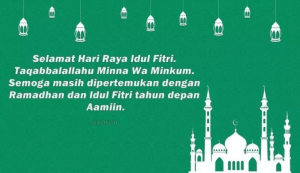 ucapan selamat hari raya idul fitri 1441 H