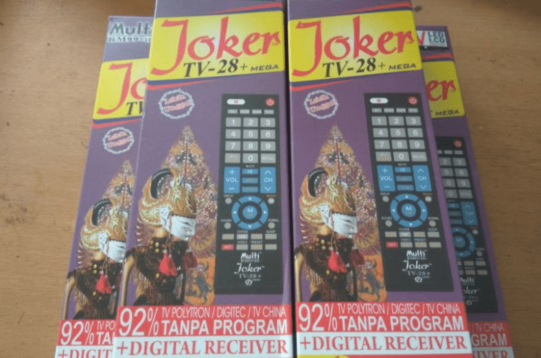 kode remot tv joker